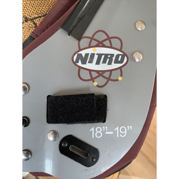 DOUGLAS QB L NITRO QUARTERBACK/WIDE RECEIVER FOOTBALL SHOULDER PAD “19-20” - Picture 2 of 15